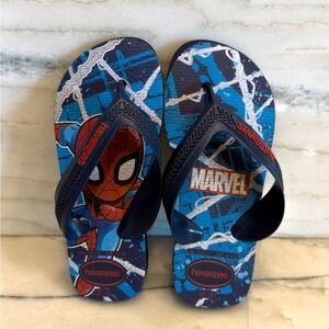 🕷️ Havaianas Marvel Spider-Man Flip Flops size 29-30